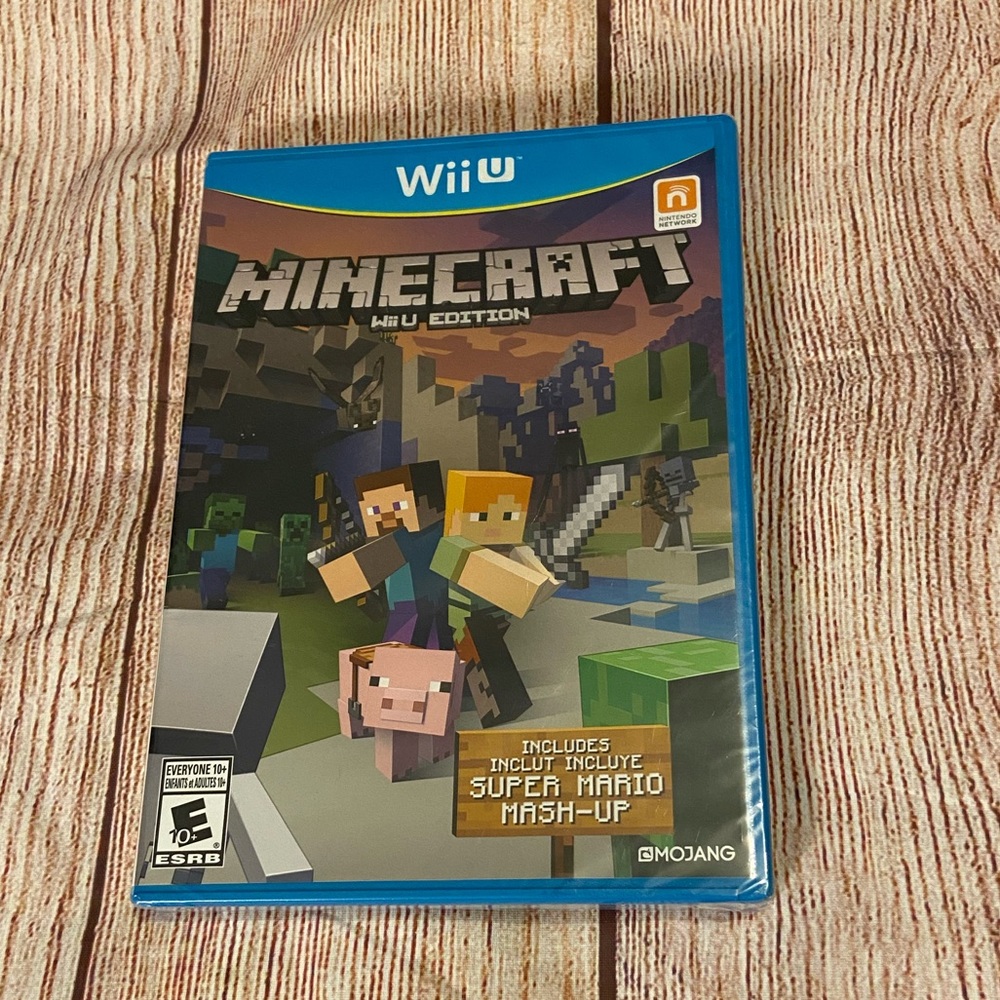 Wii U Minecraft Game Unopened